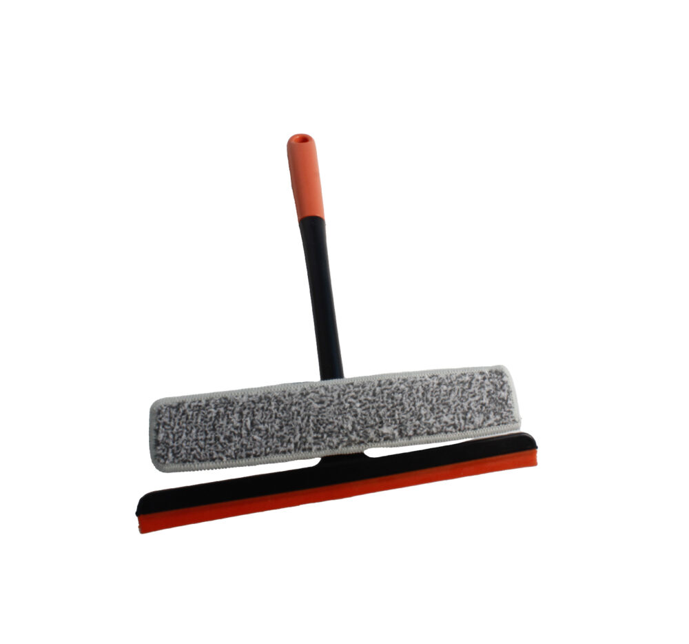 شطافة زجاج بيد قصير