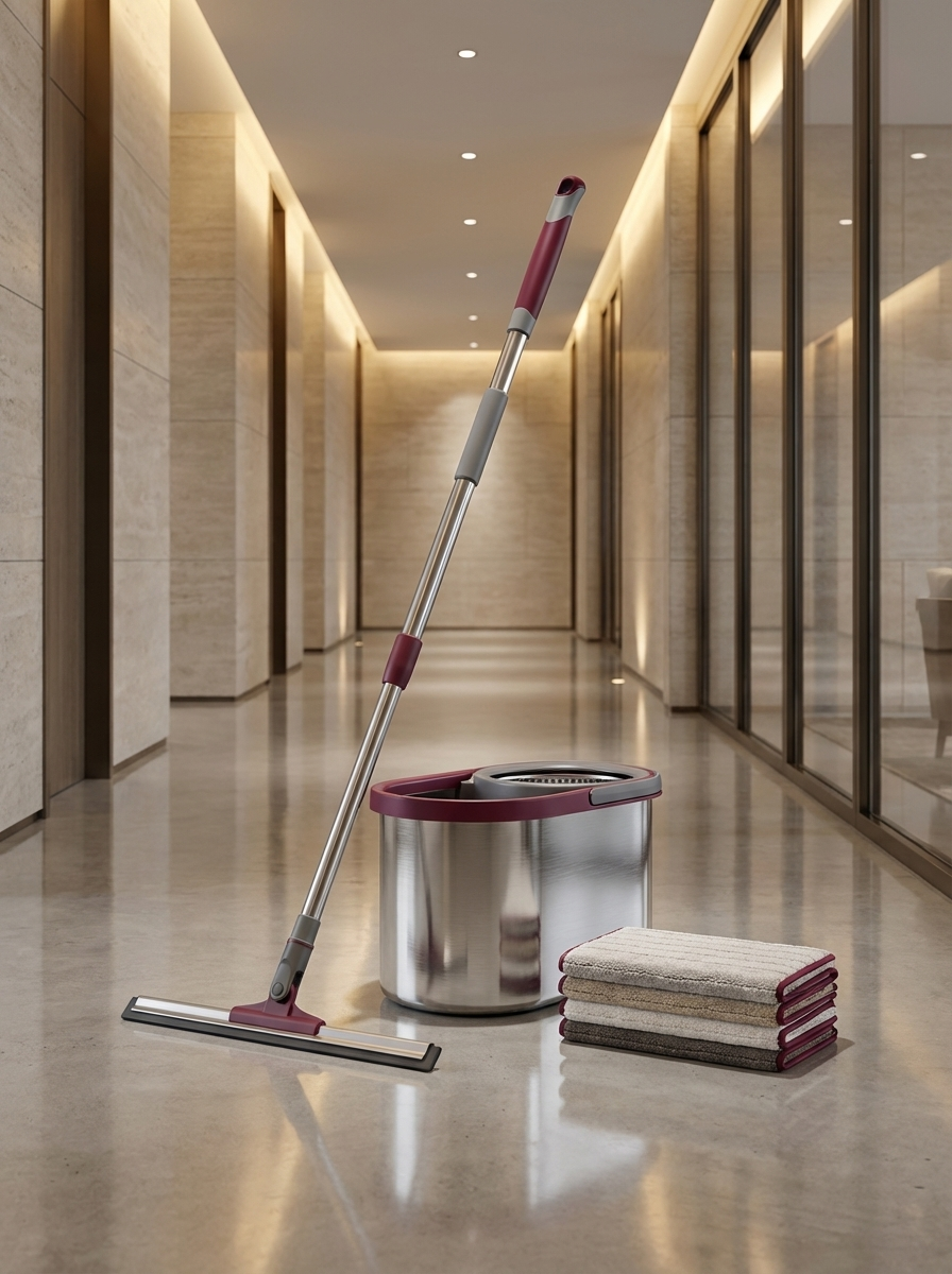 أدوات تنظيف الأرضيات